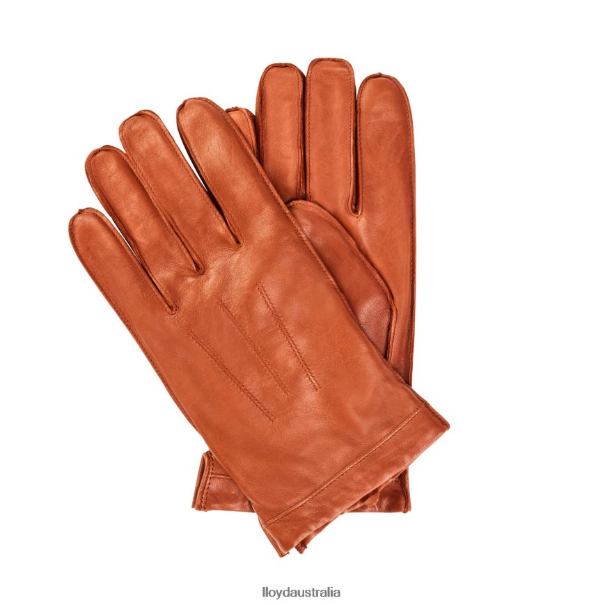 LLOYD Men leather GLOVES brown Accessories H6PTLF706