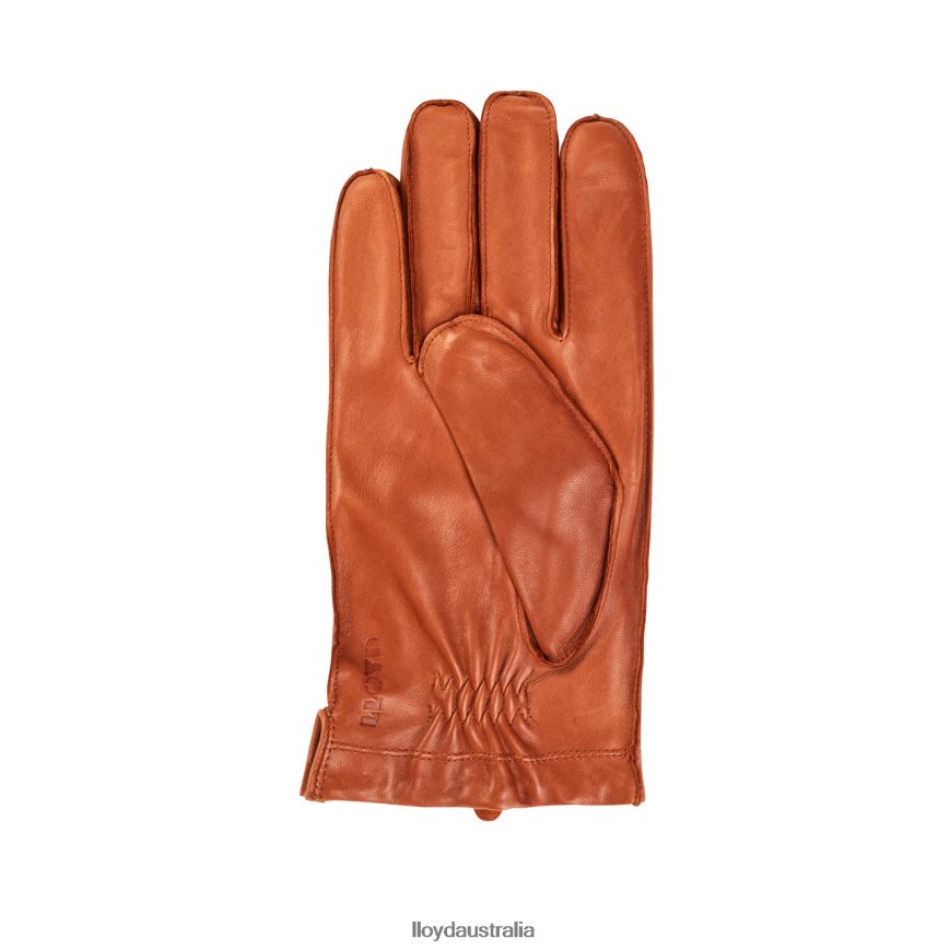 LLOYD Men leather GLOVES brown Accessories H6PTLF706