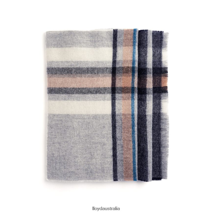 LLOYD Men CASHMERE SCALE blue Accessories H6PTLF700