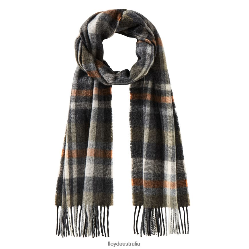 LLOYD Men WOOL/CASHMERE SCARF grey Accessories H6PTLF693