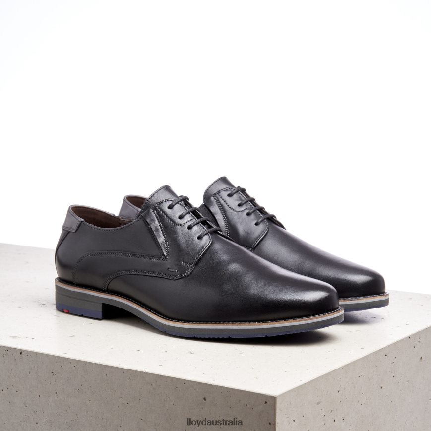 LLOYD Men KAZAN (XTRAWIDE) black Shoes H6PTLF175