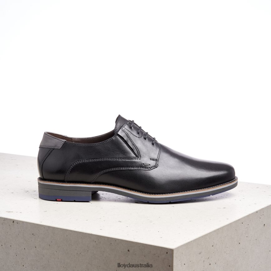 LLOYD Men KAZAN (XTRAWIDE) black Shoes H6PTLF175