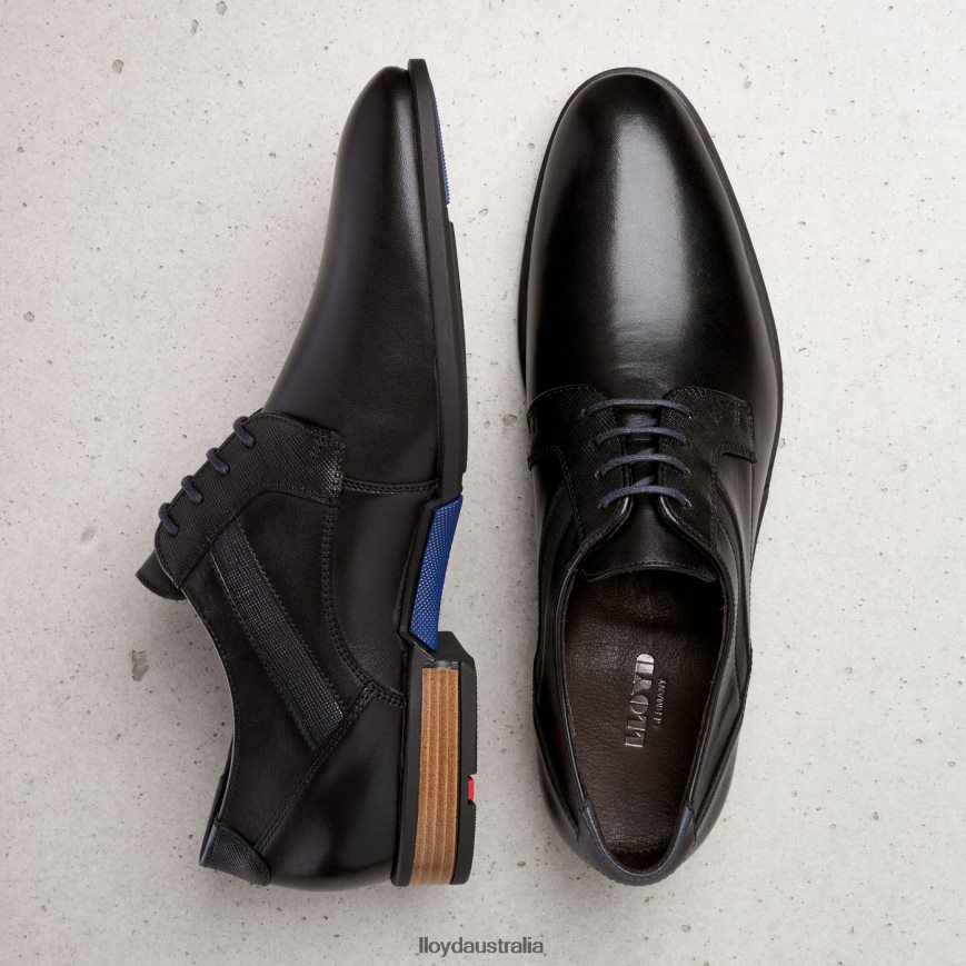 LLOYD Men ROY black Shoes H6PTLF182