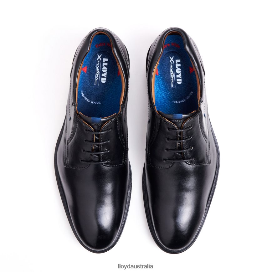 LLOYD Men KOS (XTRAWIDE) black Shoes H6PTLF148