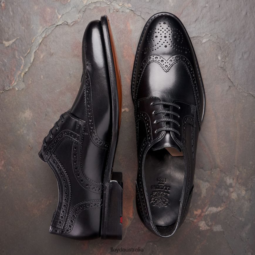LLOYD Men WALTHAM black Shoes H6PTLF70
