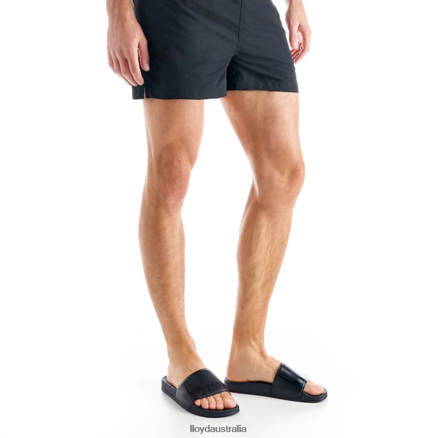 LLOYD Men BATH SLIDES black Shoes H6PTLF713
