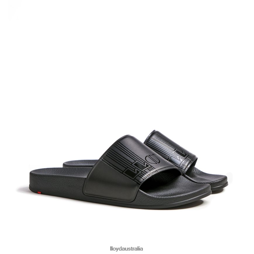 LLOYD Men BATH SLIDES black Shoes H6PTLF713