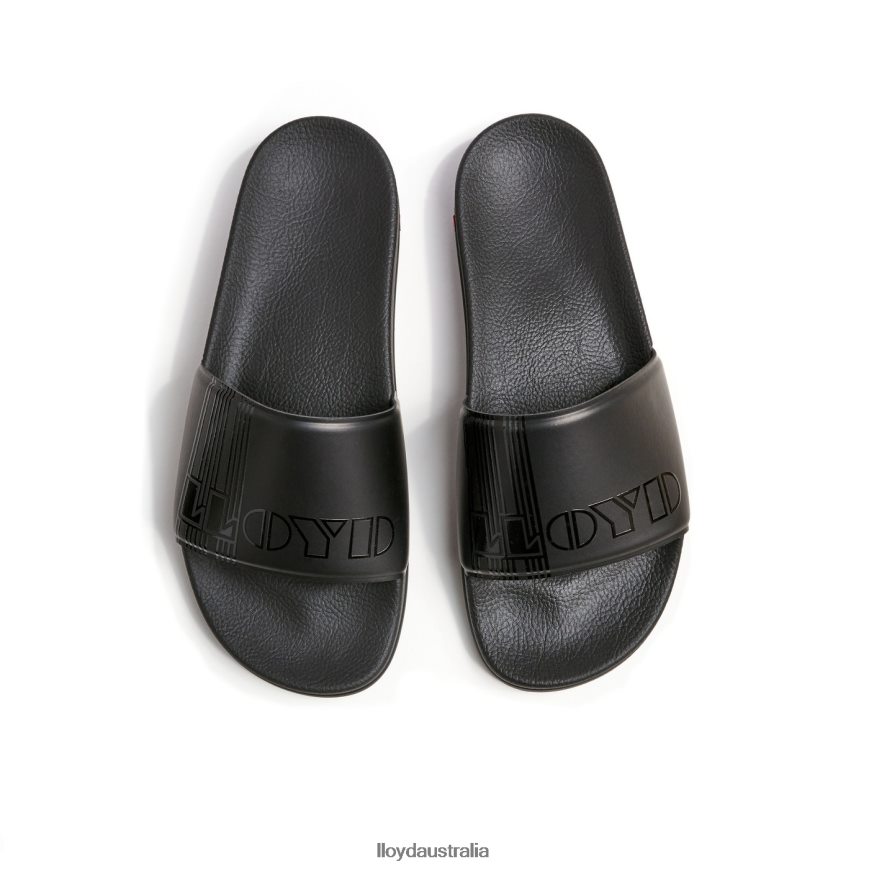 LLOYD Men BATH SLIDES black Shoes H6PTLF713