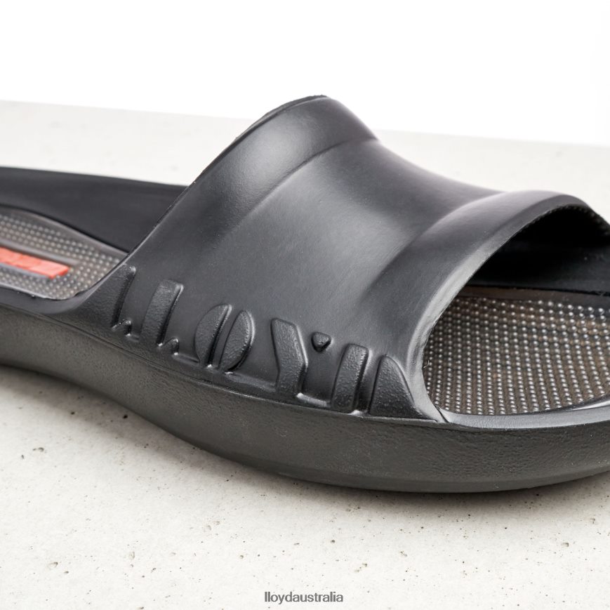 LLOYD Men BATH SLIDES grey Shoes H6PTLF711