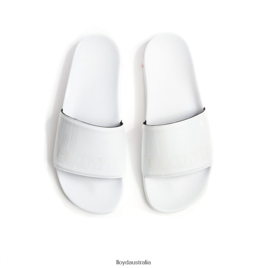 LLOYD Men BATH SLIDES white Shoes H6PTLF716