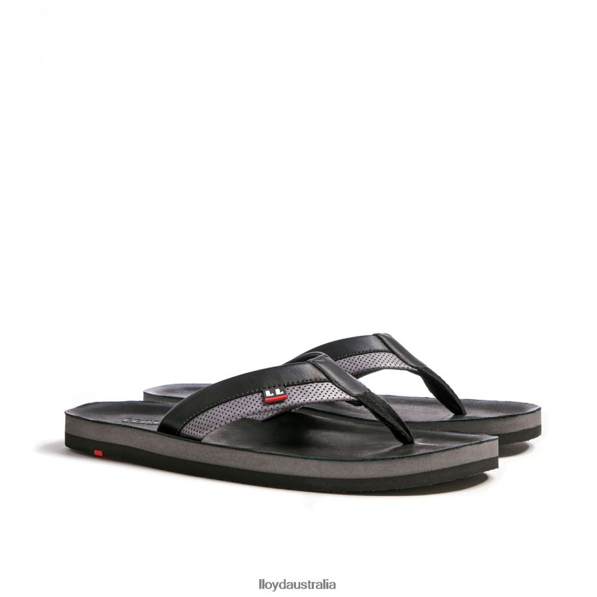LLOYD Men FLIP FLOP black Shoes H6PTLF712