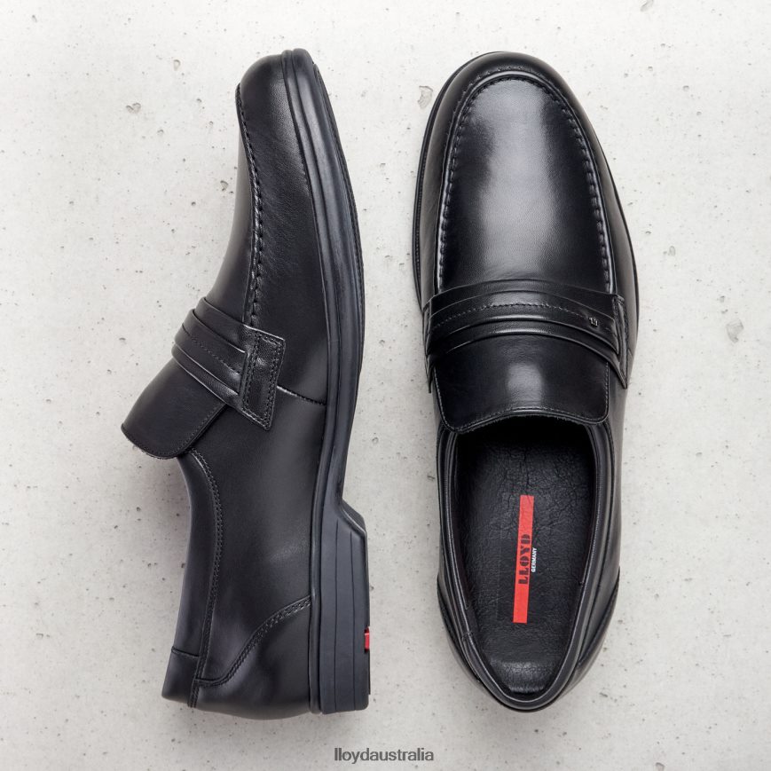 LLOYD Men ROBIN black Shoes H6PTLF187