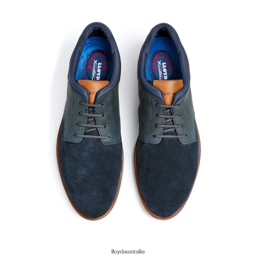 LLOYD Men KEETON (XTRAWIDE) blue Shoes H6PTLF251