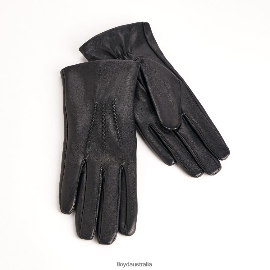 LLOYD Women leather GLOVES black Accessories H6PTLF1311