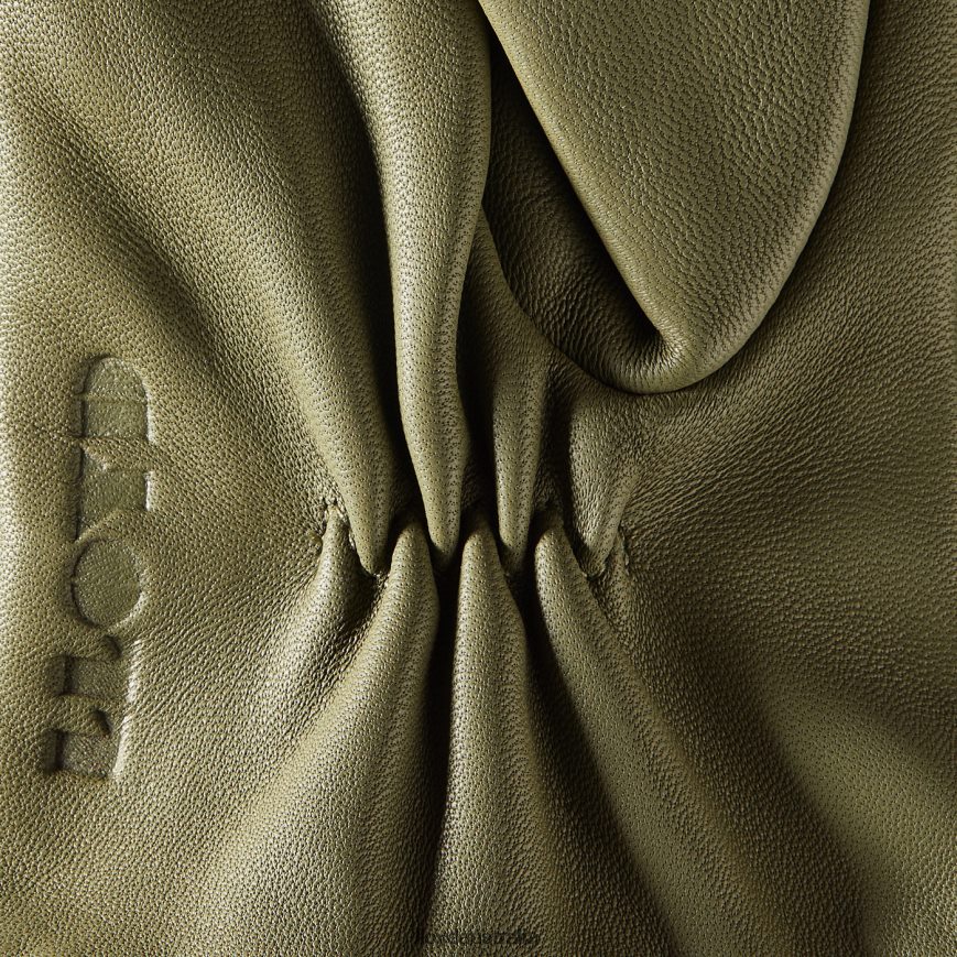 LLOYD Women leather GLOVES green Accessories H6PTLF1312