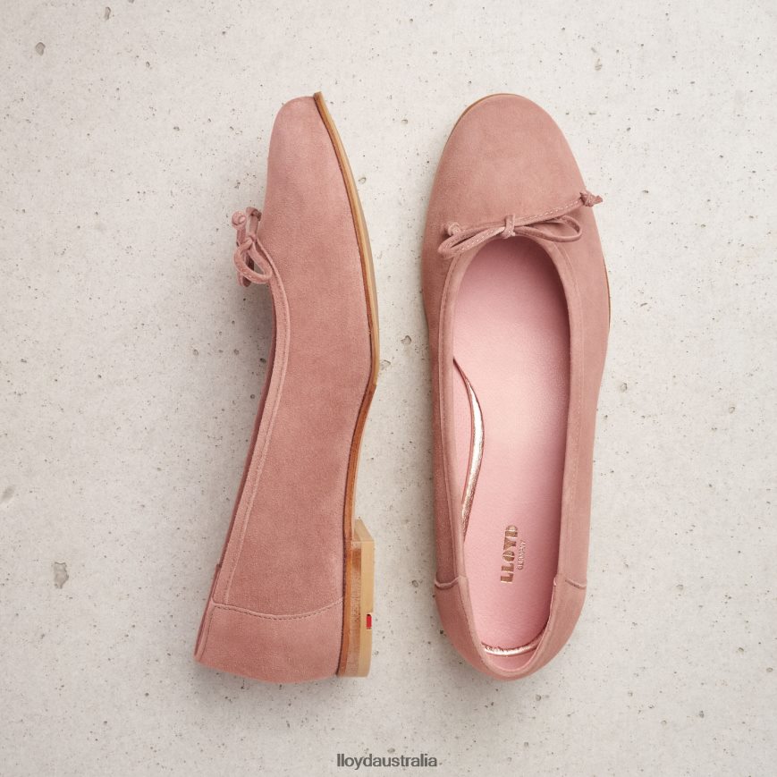 LLOYD Women LEATHER BALLERINA beige Shoes H6PTLF1258