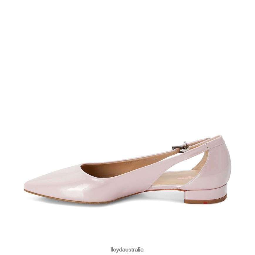LLOYD Women PATENT LEATHER BALLERINA red Shoes H6PTLF1172
