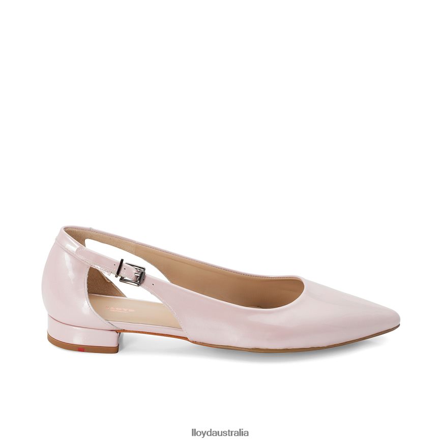 LLOYD Women PATENT LEATHER BALLERINA red Shoes H6PTLF1172