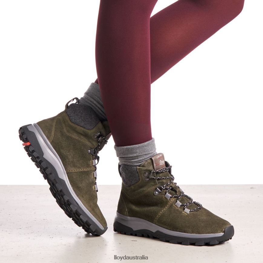 LLOYD Women ANKLE BOOTS green Shoes H6PTLF845