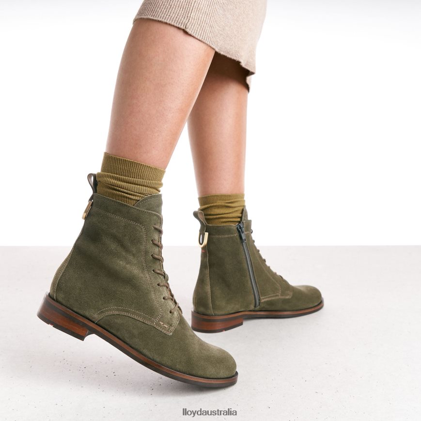 LLOYD Women ANKLE BOOTS green Shoes H6PTLF953