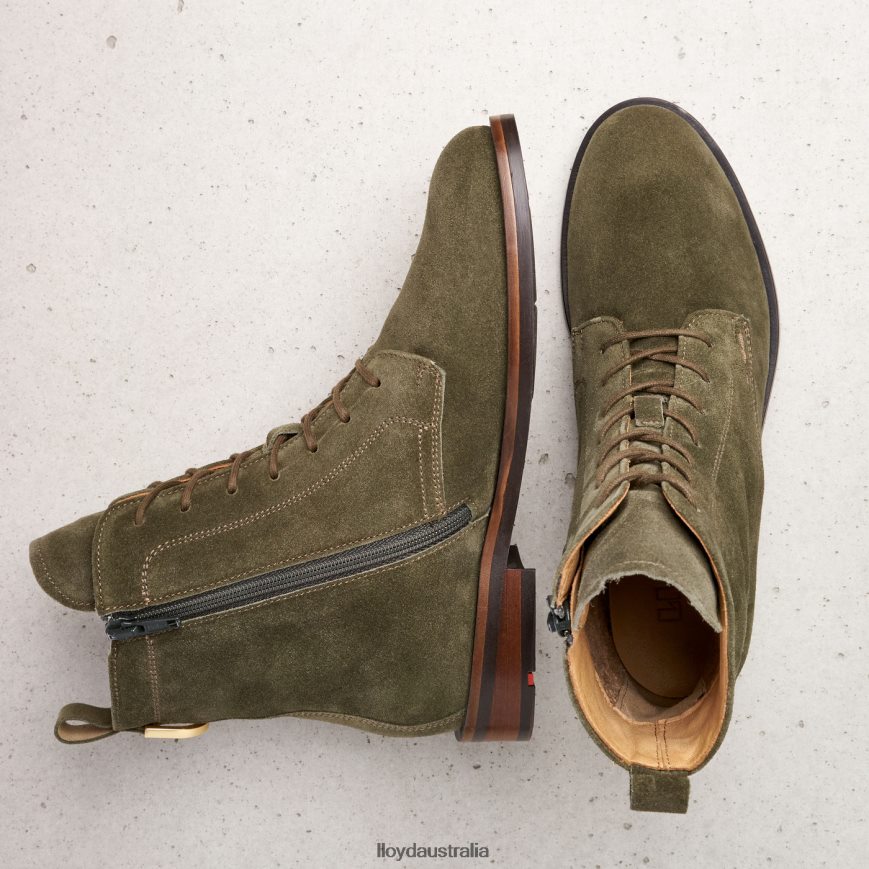 LLOYD Women ANKLE BOOTS green Shoes H6PTLF953