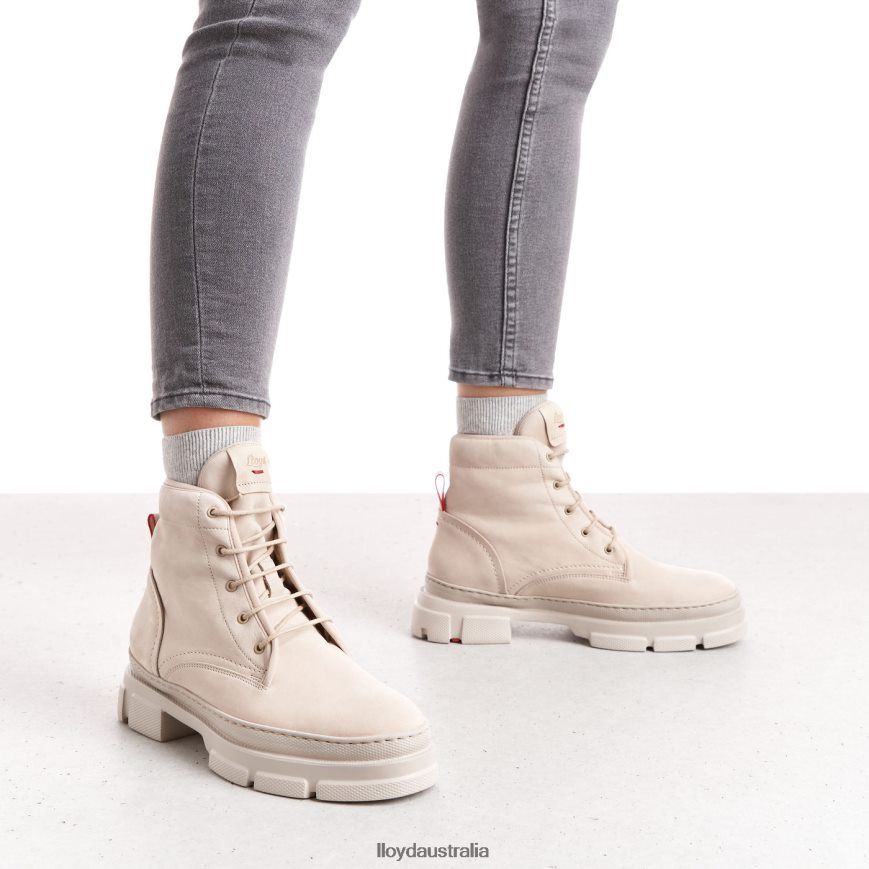 LLOYD Women LIGHT SOLE ANKLE BOOTS beige Shoes H6PTLF956