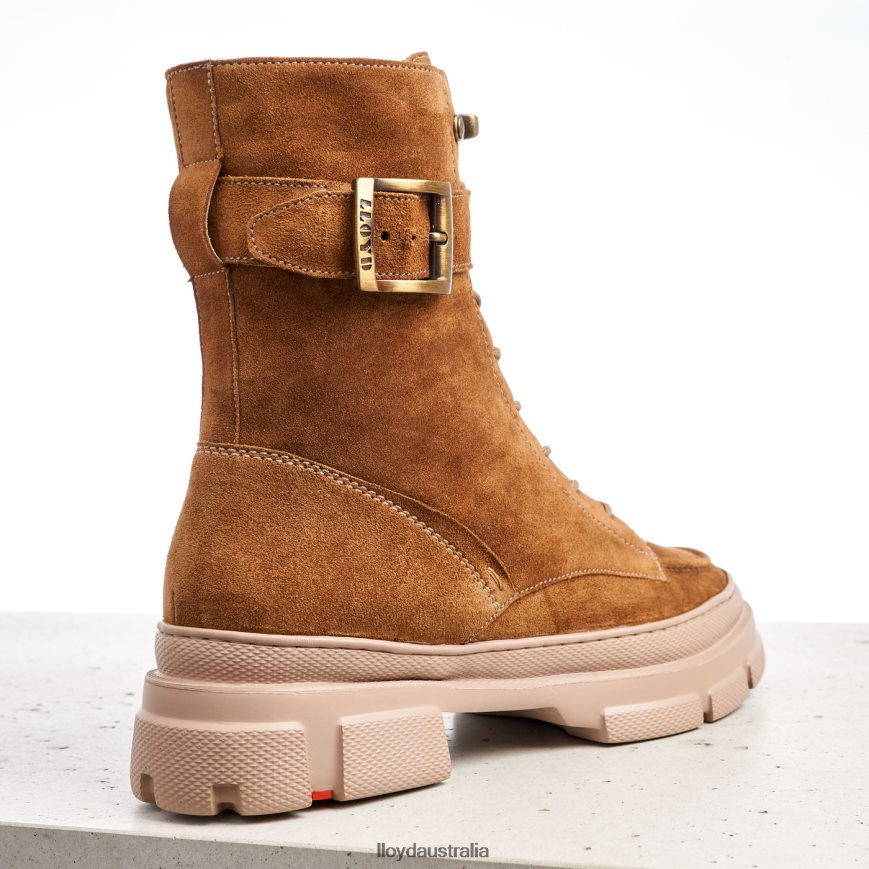 LLOYD Women LIGHT SOLE ANKLE BOOTS brown Shoes H6PTLF938