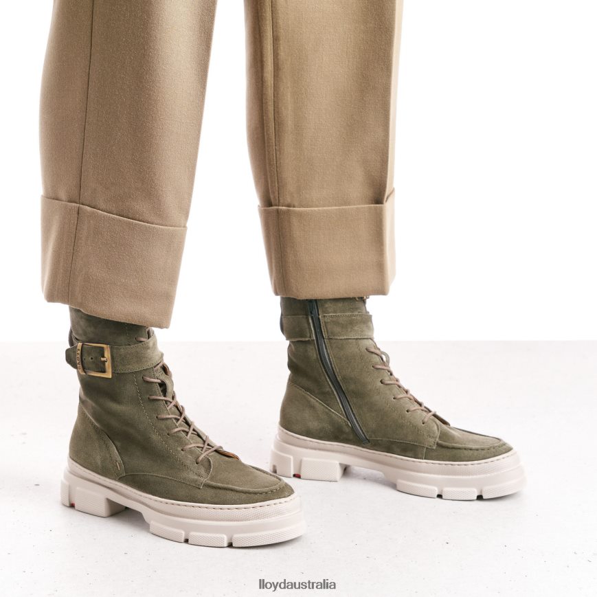 LLOYD Women LIGHT SOLE ANKLE BOOTS green Shoes H6PTLF949