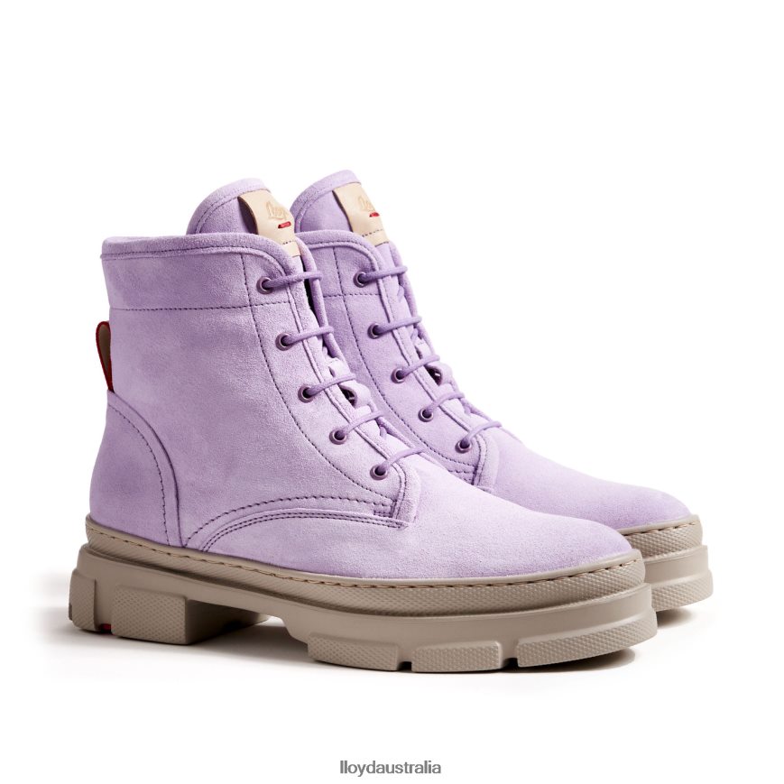 LLOYD Women LIGHT SOLE ANKLE BOOTS purple Shoes H6PTLF917