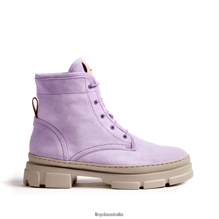 LLOYD Women LIGHT SOLE ANKLE BOOTS purple Shoes H6PTLF917