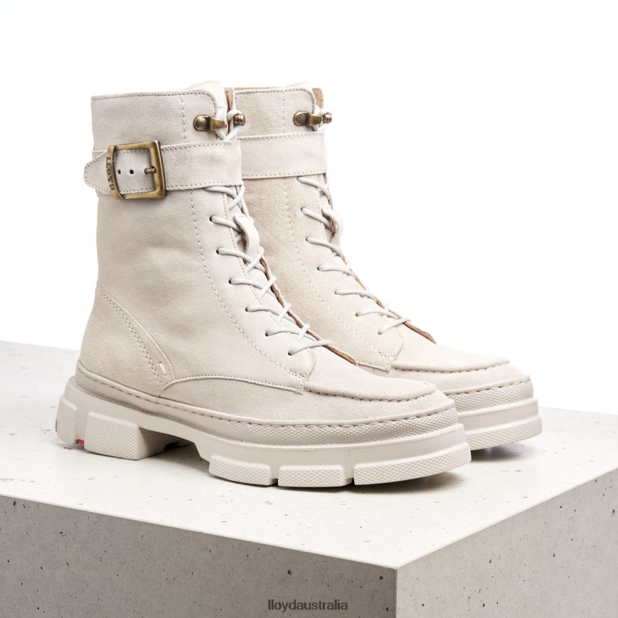 LLOYD Women LIGHT SOLE ANKLE BOOTS white Shoes H6PTLF950
