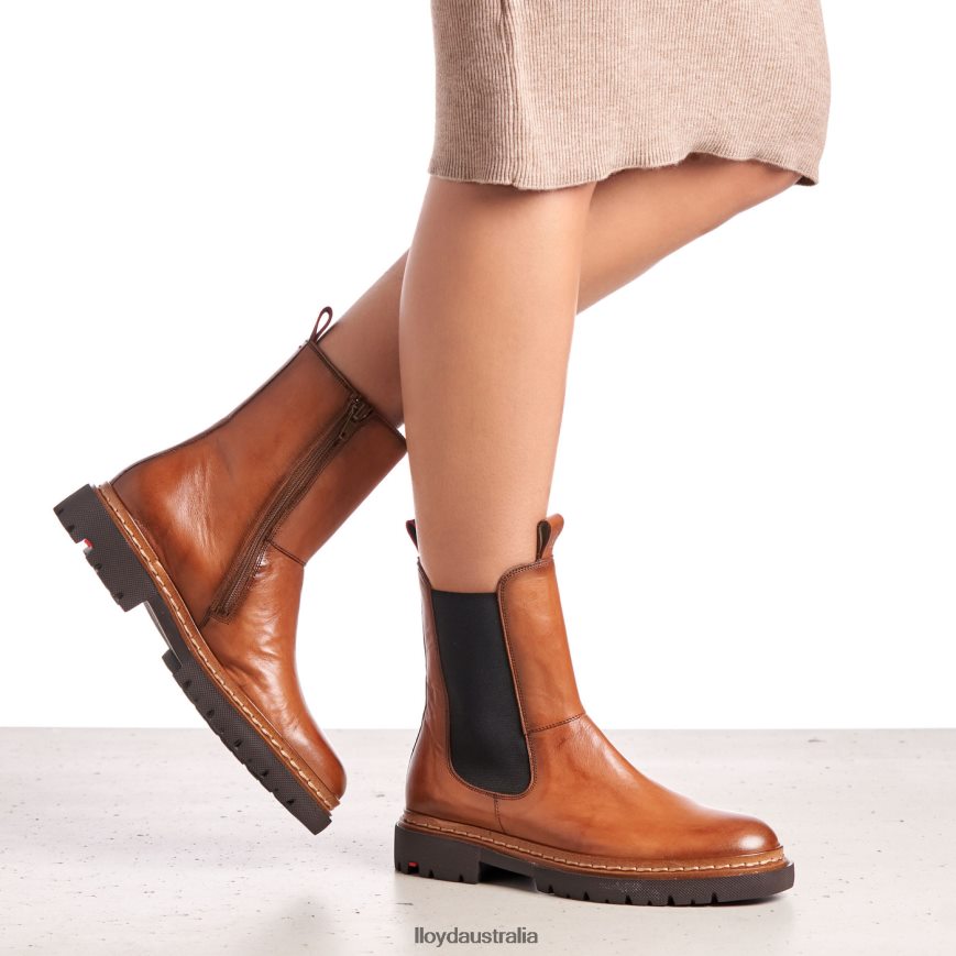 LLOYD Women STIEFELETTE brown Shoes H6PTLF963