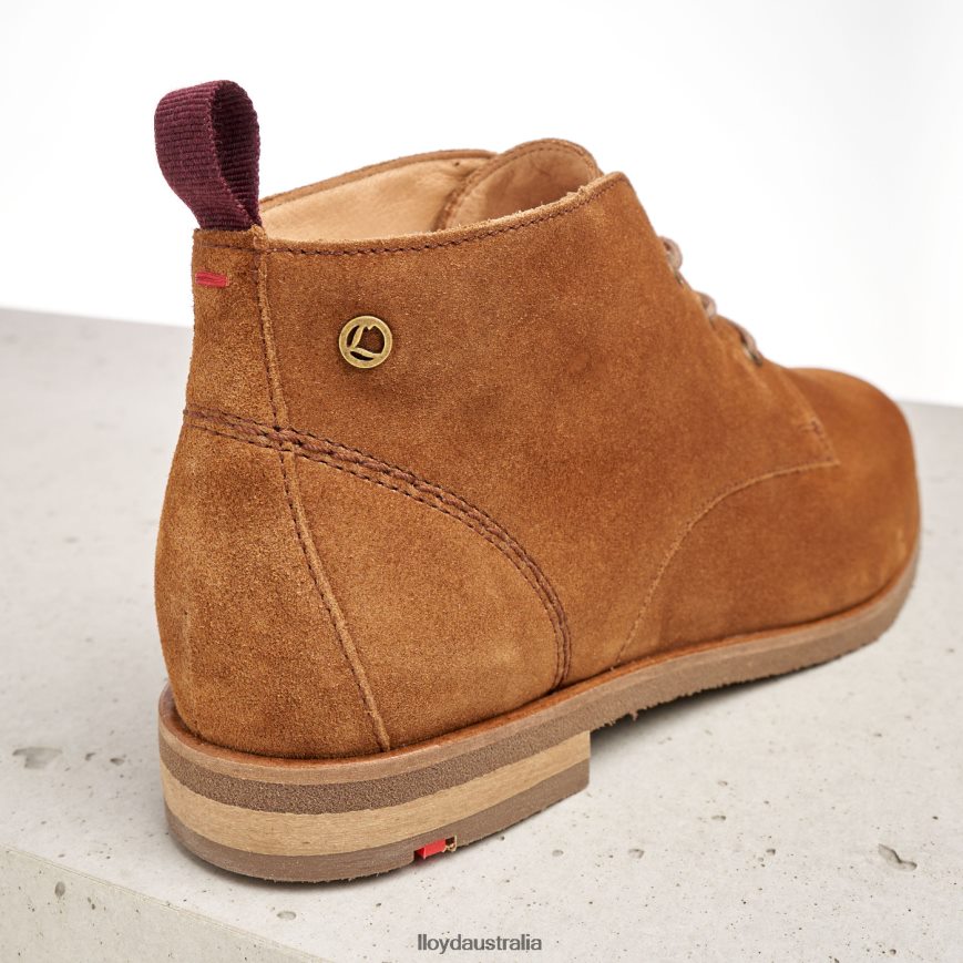LLOYD Women breathable ANKLE BOOTS brown Shoes H6PTLF874