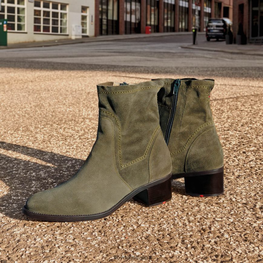 LLOYD Women breathable ANKLE BOOTS green Shoes H6PTLF992