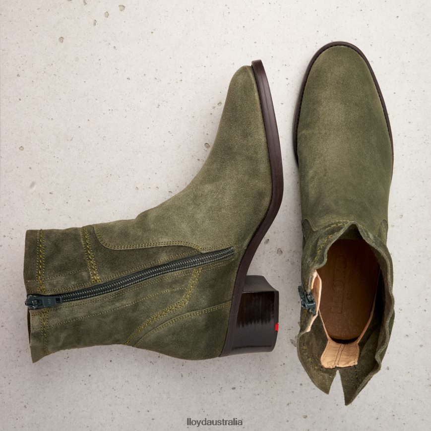 LLOYD Women breathable ANKLE BOOTS green Shoes H6PTLF992