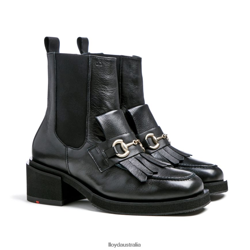 LLOYD Women classic ANKLE BOOT black Shoes H6PTLF960