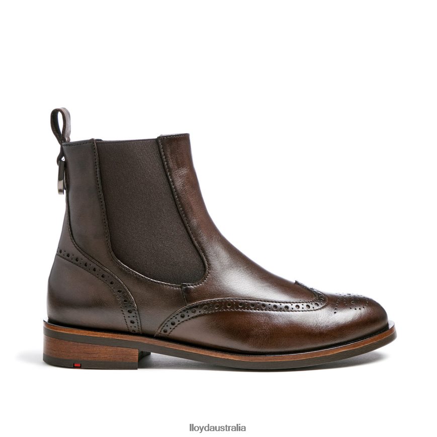 LLOYD Women classic ANKLE BOOT brown Shoes H6PTLF905