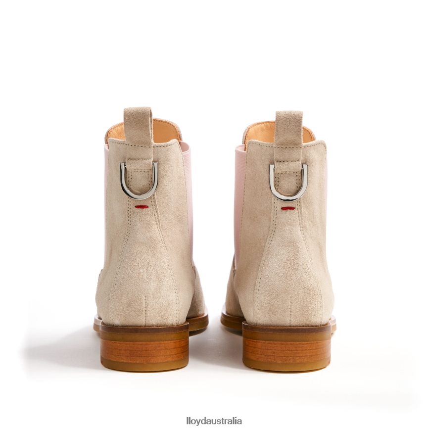LLOYD Women easy slipping-into ANKLE BOOTS white Shoes H6PTLF980