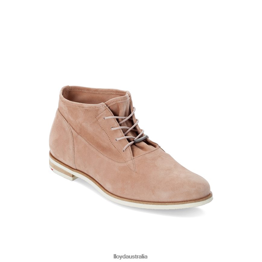 LLOYD Women lace-up ANKLE BOOTS beige Shoes H6PTLF991