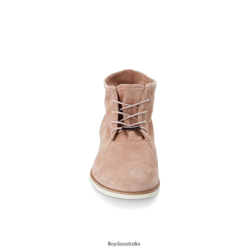 LLOYD Women lace-up ANKLE BOOTS beige Shoes H6PTLF991