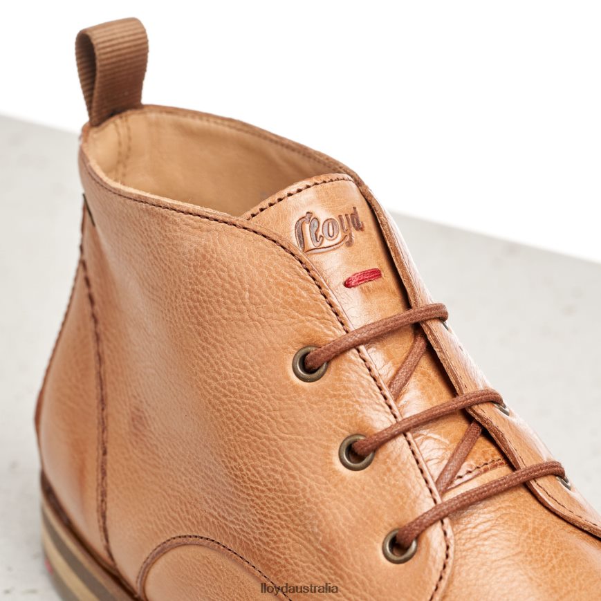 LLOYD Women lace-up ANKLE BOOTS brown Shoes H6PTLF994
