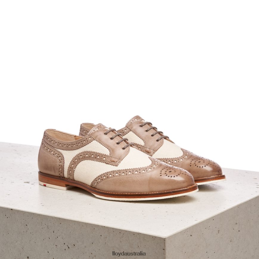 LLOYD Women LACE LEATHER HALF SHOES beige Shoes H6PTLF1065