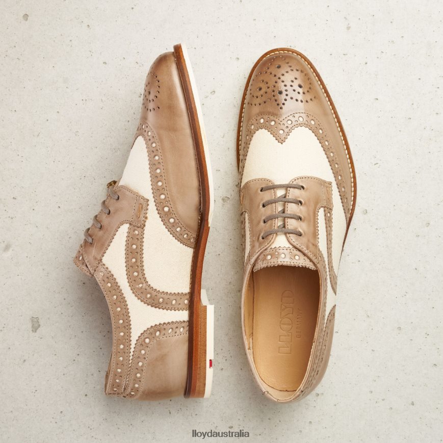 LLOYD Women LACE LEATHER HALF SHOES beige Shoes H6PTLF1065
