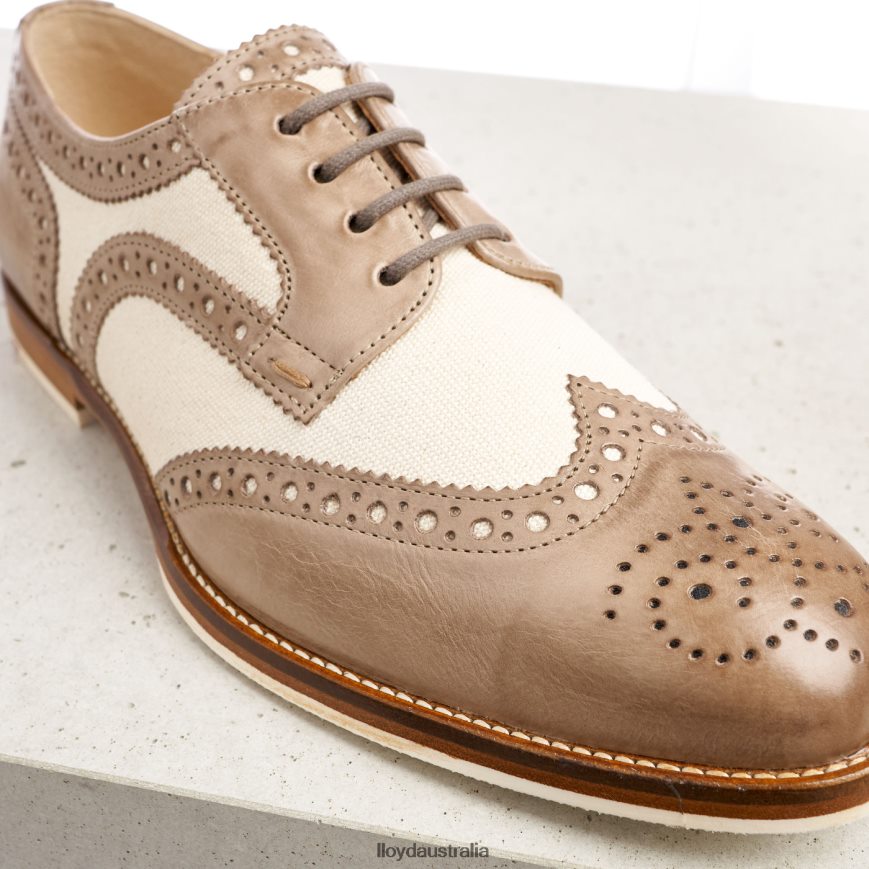 LLOYD Women LACE LEATHER HALF SHOES beige Shoes H6PTLF1065