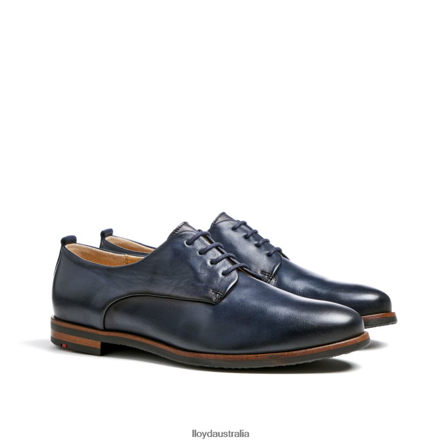 LLOYD Women LACE LEATHER HALF SHOES blue Shoes H6PTLF1009