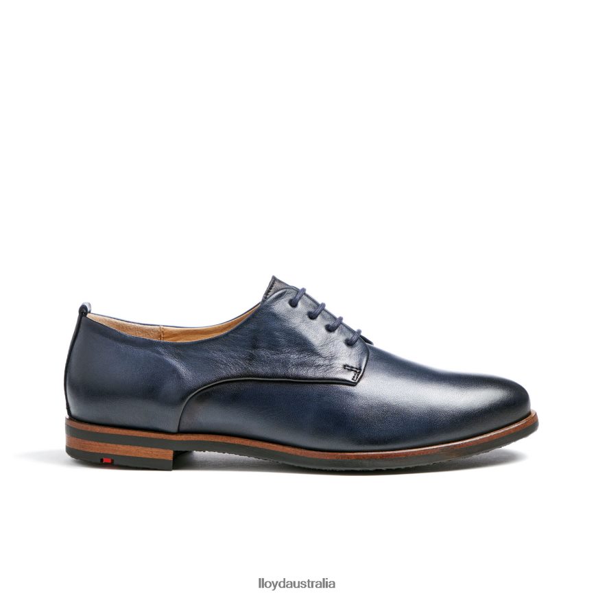 LLOYD Women LACE LEATHER HALF SHOES blue Shoes H6PTLF1009