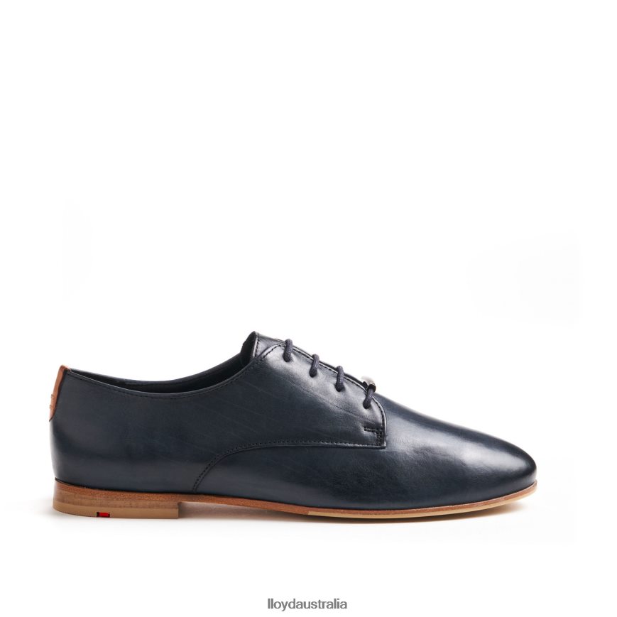 LLOYD Women LACE SMOOTH LEATHER HALF SHOES blue Shoes H6PTLF1066