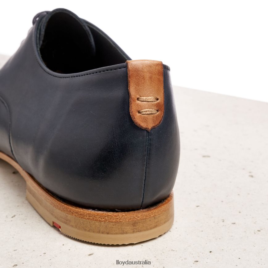 LLOYD Women LACE SMOOTH LEATHER HALF SHOES blue Shoes H6PTLF1066