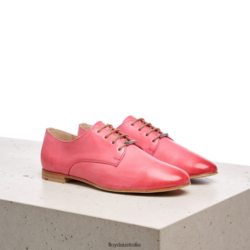 LLOYD Women LACE SMOOTH LEATHER HALF SHOES pink Shoes H6PTLF1093