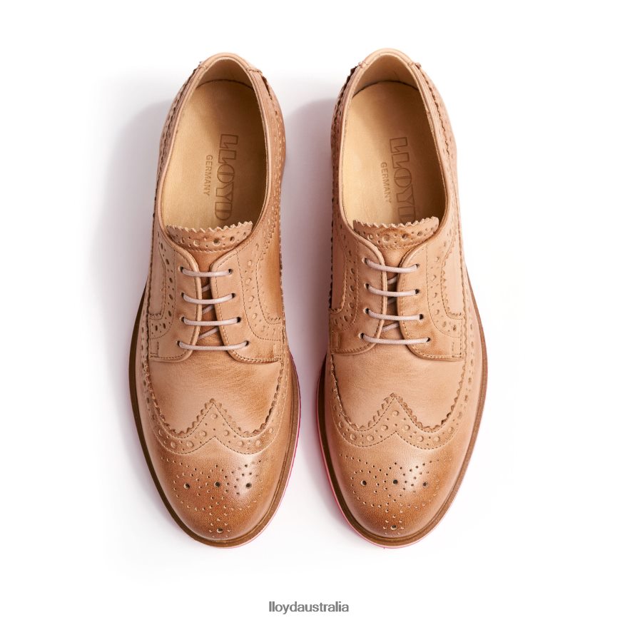 LLOYD Women LACE UP HALF SHOES brown Shoes H6PTLF1063